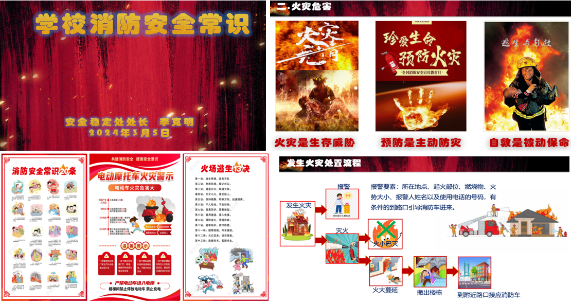 世俱杯sjb官网开学第一课举办消防安全知识专题培训