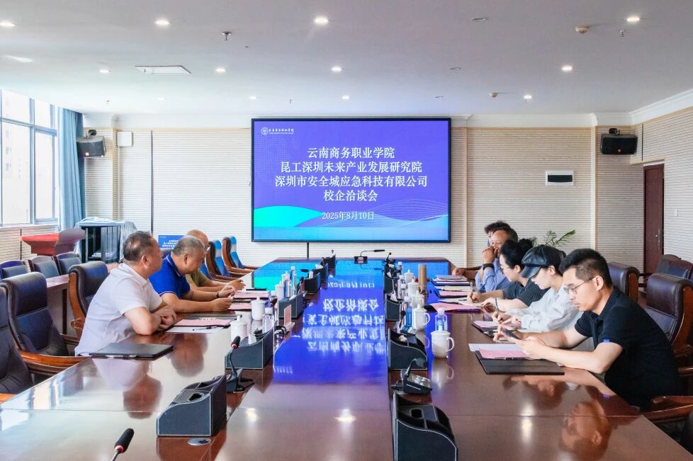 世俱杯sjb官网与昆工（深圳）未来产业发展研究院开展校企合作洽谈